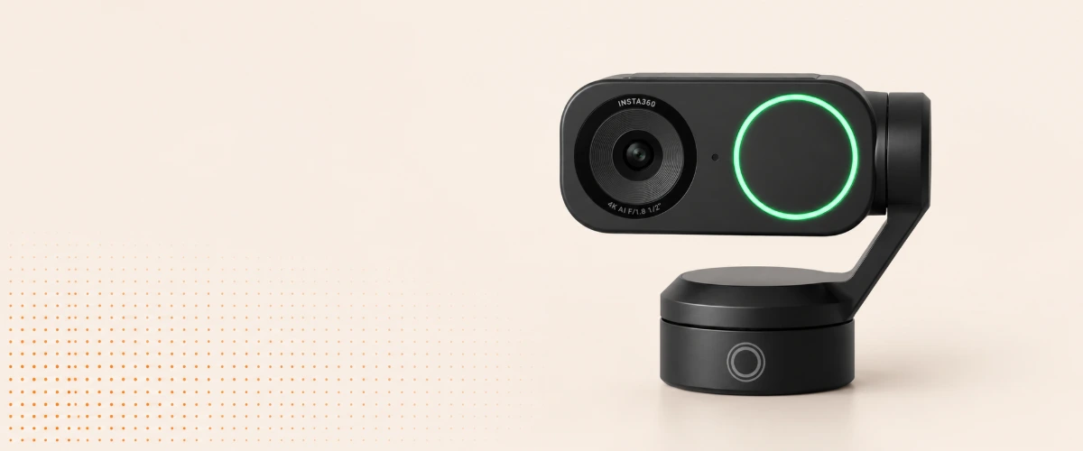 Insta360 Link 2: Die Webcam für Menschen, die im Homeoffice nicht aussehen wollen wie 2012 Insta360 Link 2: Die Webcam für Menschen, die im Homeoffice nicht aussehen wollen wie 2012