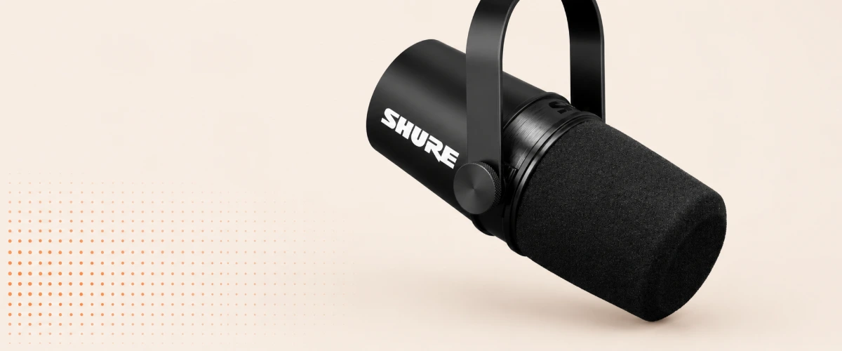 Shure MV7: Das Mikrofon, mit dem Homeoffice nicht mehr nach Laptop klingt Shure MV7: Das Mikrofon, mit dem Homeoffice nicht mehr nach Laptop klingt